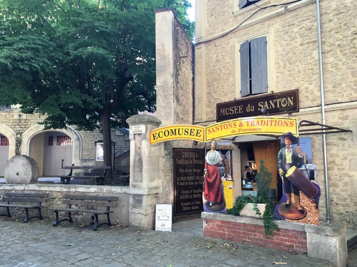 Апартаменты Sejour Authentique Et Provencal Фонтен-де-Воклюз Экстерьер фото