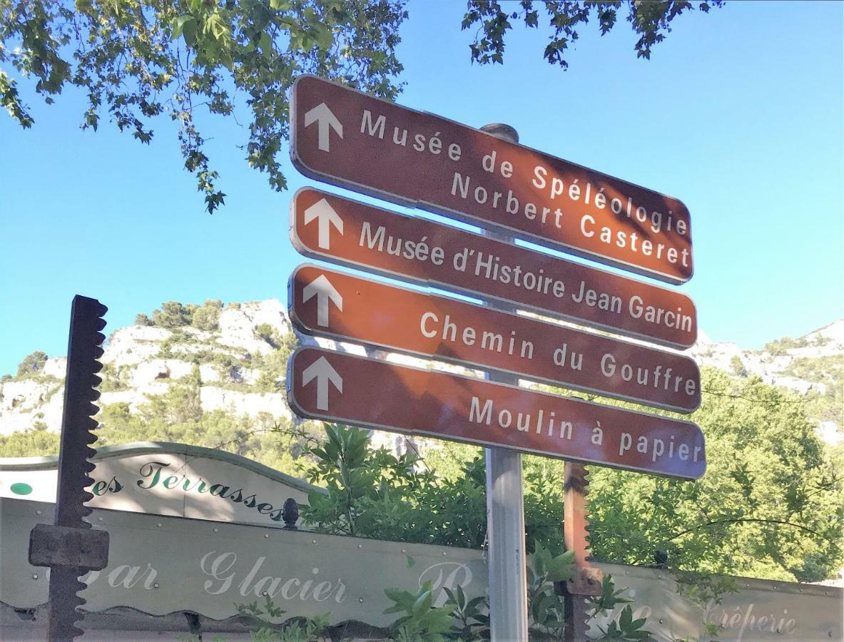 Апартаменты Sejour Authentique Et Provencal Фонтен-де-Воклюз Экстерьер фото